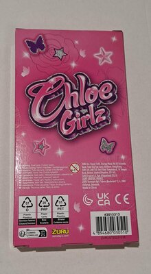 30510 Chloe Girlz Poppenkleding Zilveren Avondjurkje 