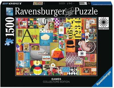 169511 Ravensburger Puzzel Eames House of Cards 1500 stukjes