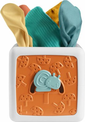 30795 Fisher-Price Paradise 2 in 1 baby Speel activiteiten kubus Tissue box