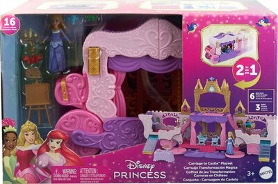 22766 Mattel Disney Princess Koets Naar Kasteel Speelset