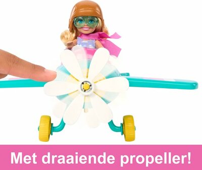 92120 Barbie Chelsea Beroepenpop Speelset Piloot