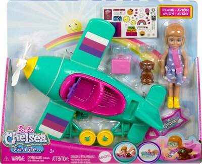 92120 Barbie Chelsea Beroepenpop Speelset Piloot