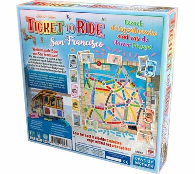 05648 Ticket to Ride San Francisco Bordspel