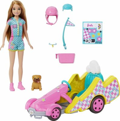 80325 Barbie Stacie met Go-kart  