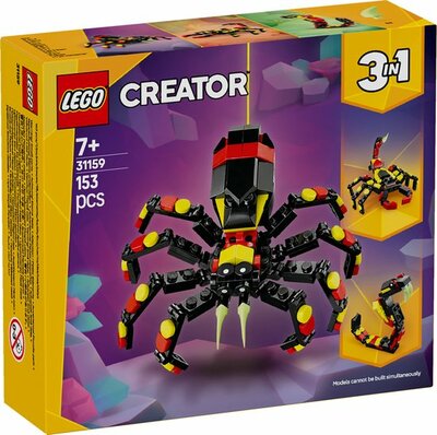 31159 LEGO Creator 3in1 Wilde dieren: spannende spin