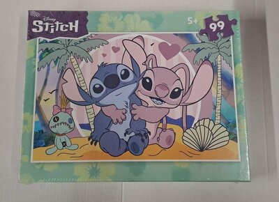 17375 Disney Stitch Puzzel Verliefd! 99 stukjes 