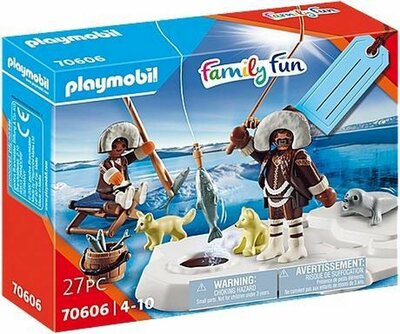 70606 PLAYMOBIL Family Fun Geschenkset IJsvisser 70606